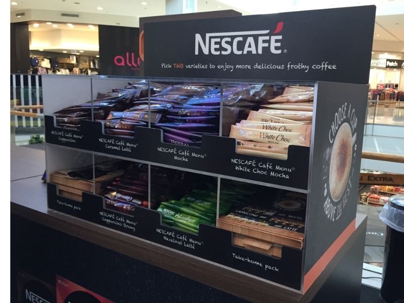 commercial and retail merchandising displays