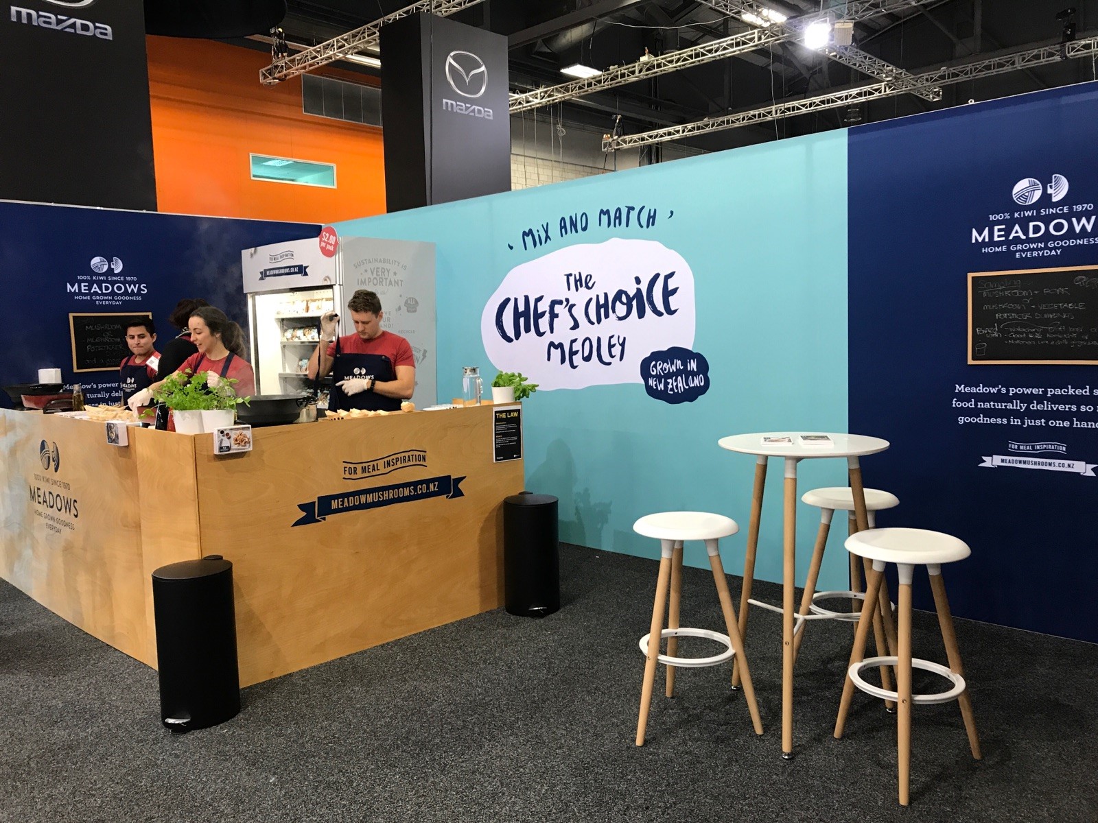 Meadow Mushrooms Exhibition Stand 