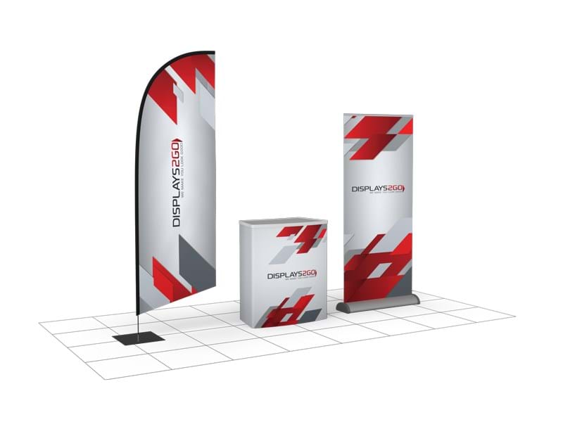 Lightweight, portable exhibition kits & trade show stands