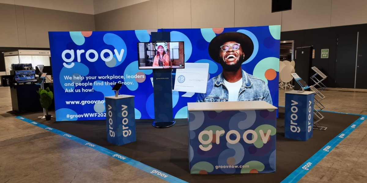 Groov Exhibition Stand
