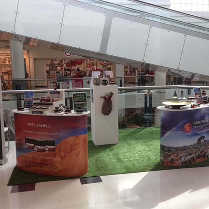 Pop up booth displays