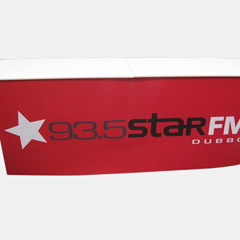 Outside broadcast booth