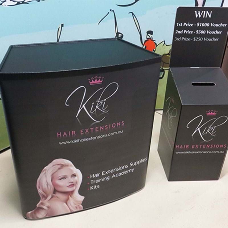 Pop up display stands