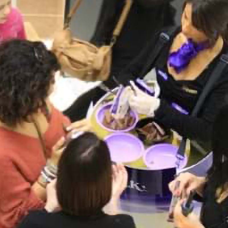 Chocolate sampling trays