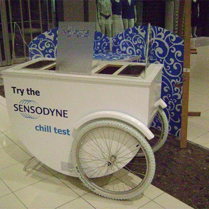 Ice cream trolley