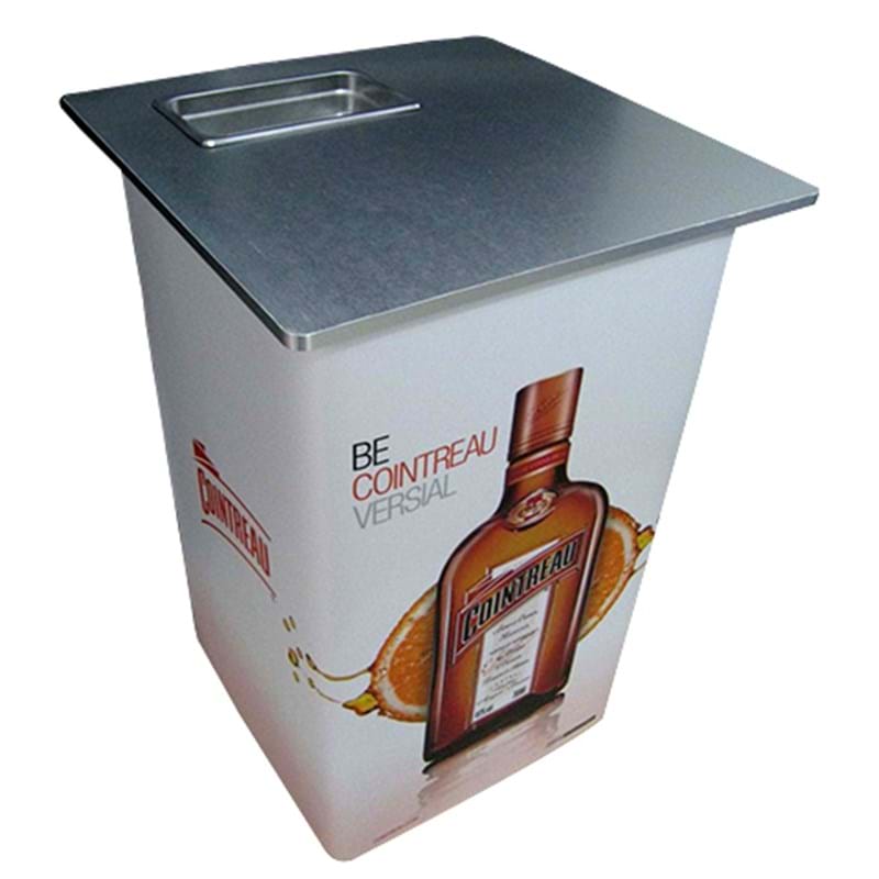 Portable table with ali top