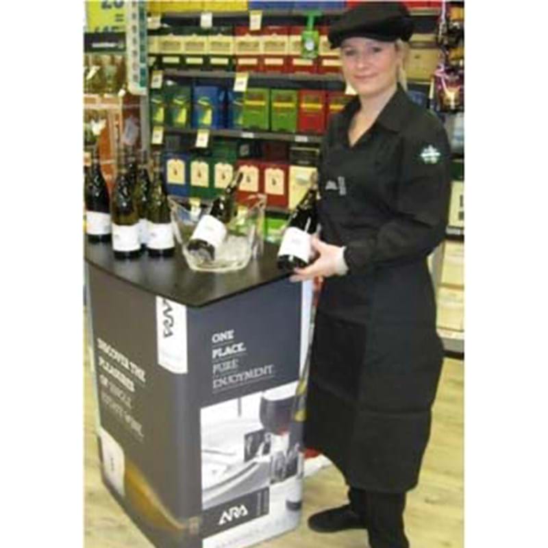 Presenter 900 curved wine tasting