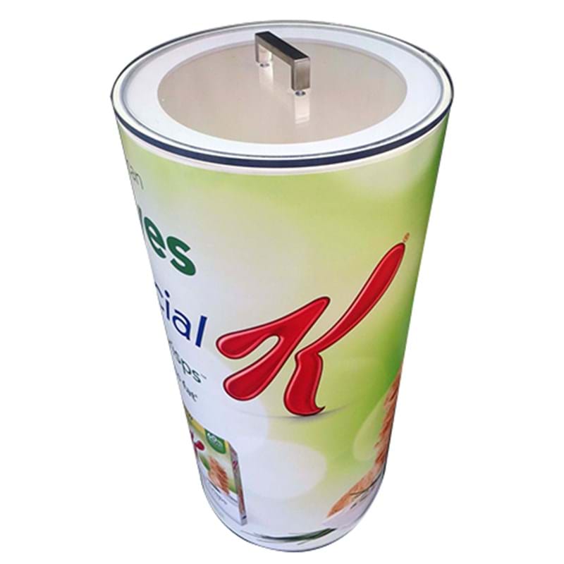 Sampling cart on castors