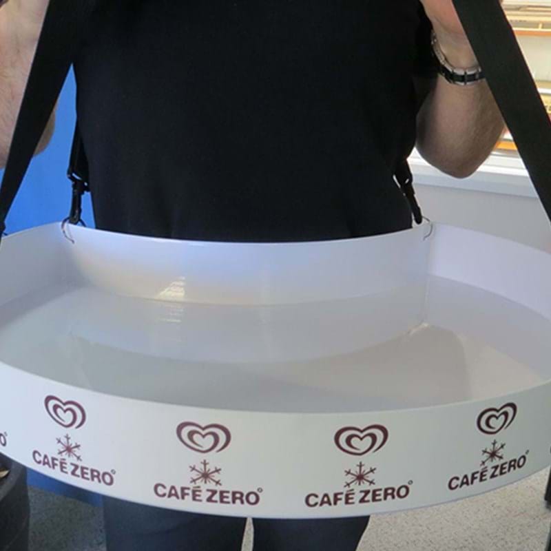 Sampling vendor trays