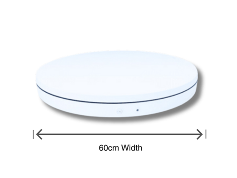 display turntable 600mm