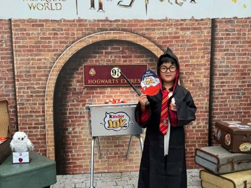 Harry Potter Kinder brand activation kids