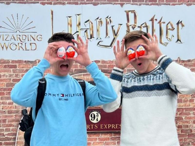Harry Potter Kinder brand activation giveaways
