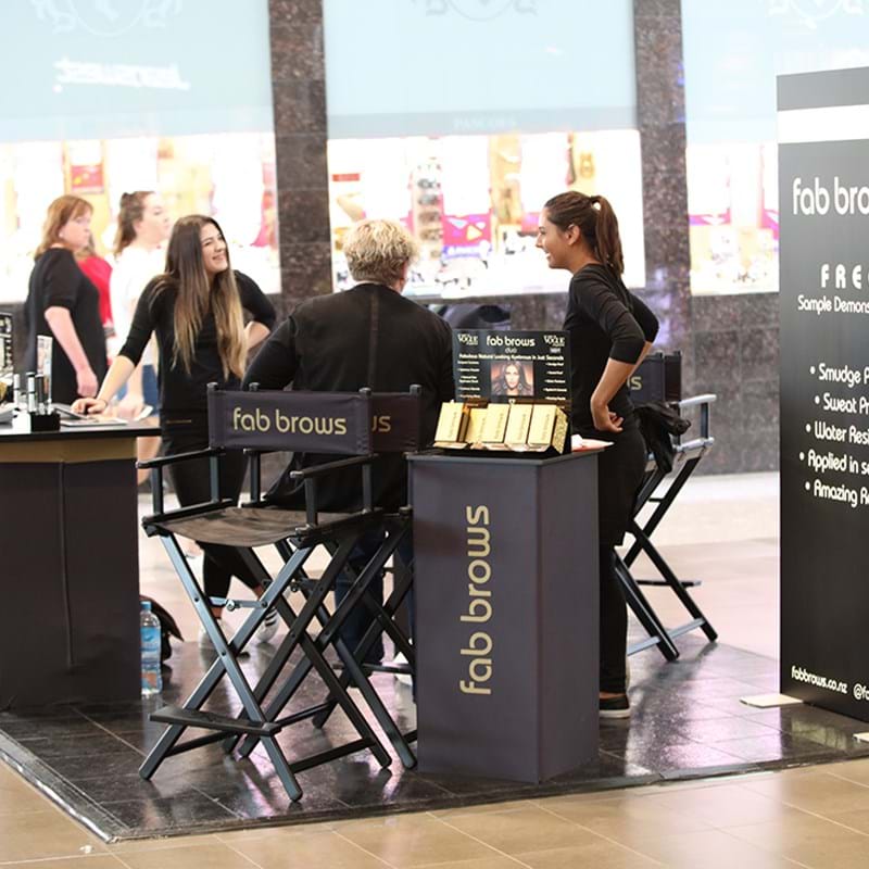 Kiosks & Sampling Tables