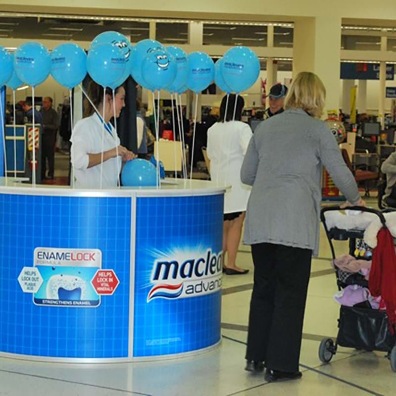 Custom Demonstration Tables & Counters