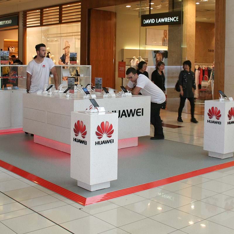 Retail Displays, Branded Shopping Mall Display, Kiosks, Counters & Stands