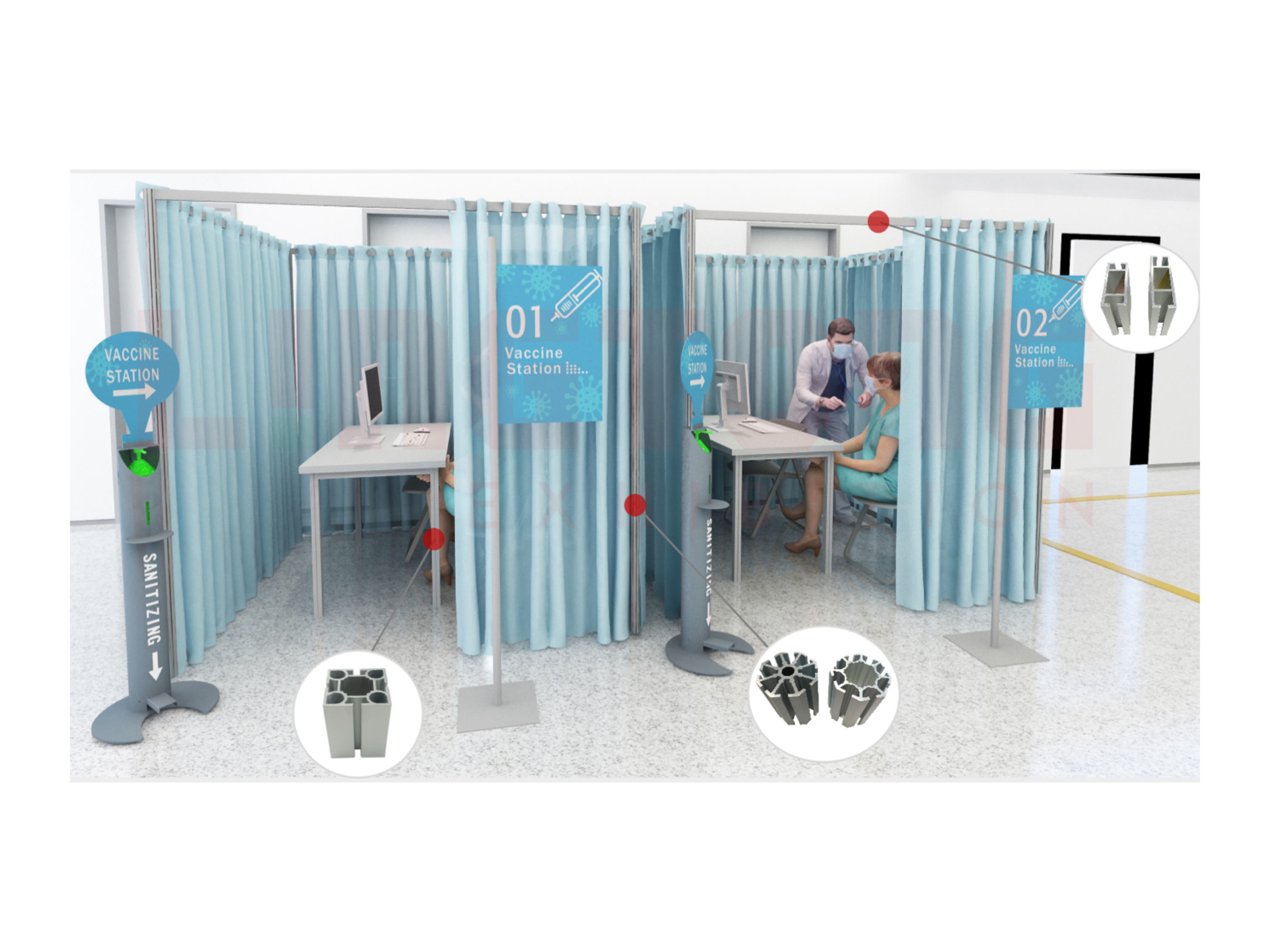 Vaccination Booth 