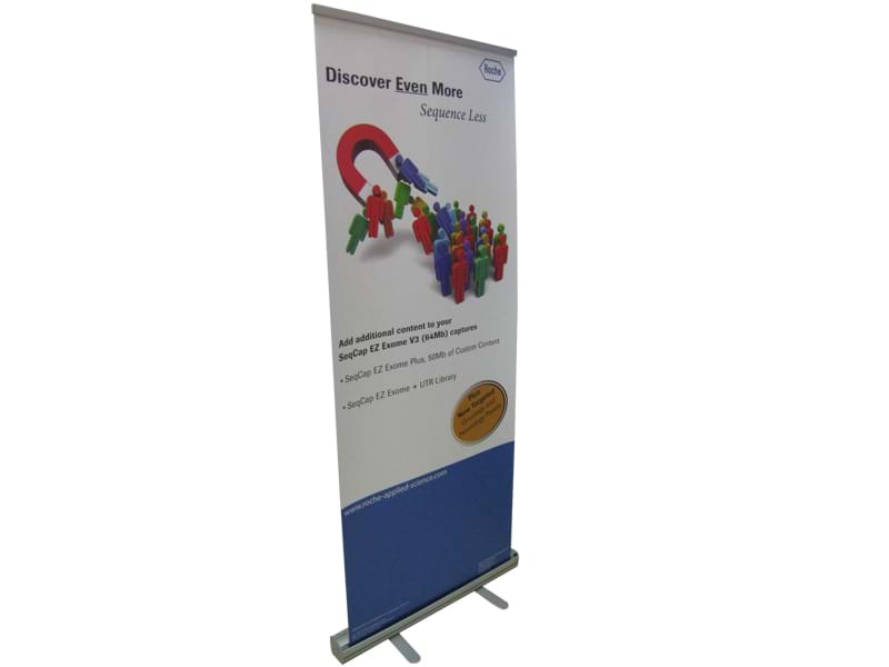 recycled pull-up banner stand