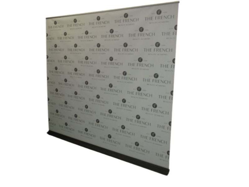 2.4 metre wide pull up banner