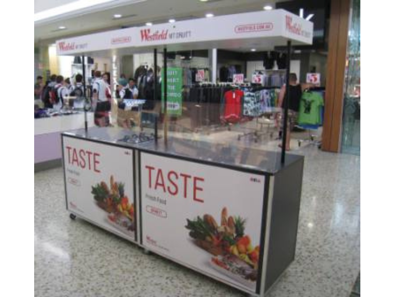 Mobile Sampling Displays | In Store Sampling | Merchandise Displays