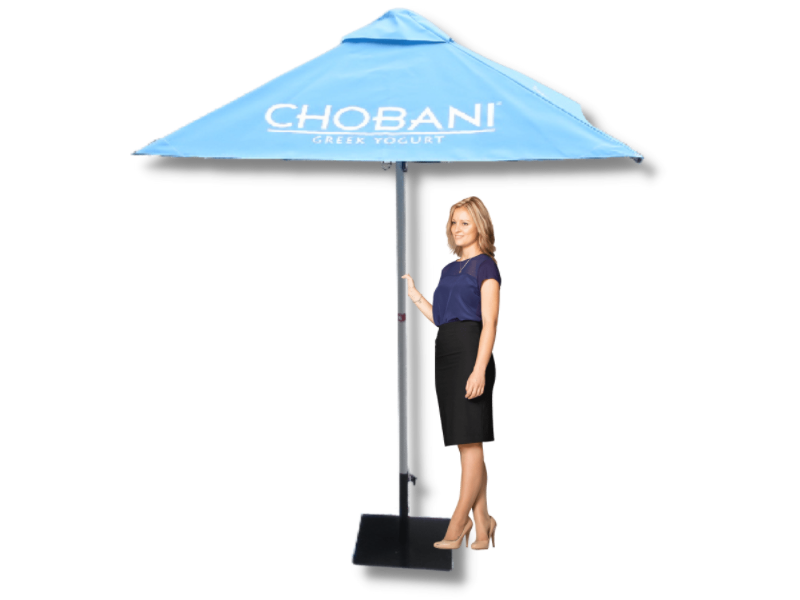 printed umbrella