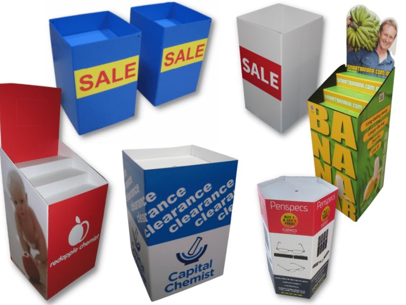 dump bins - retail dump bin display 
