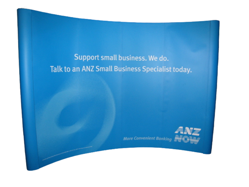 3.4m wide exhibition wall