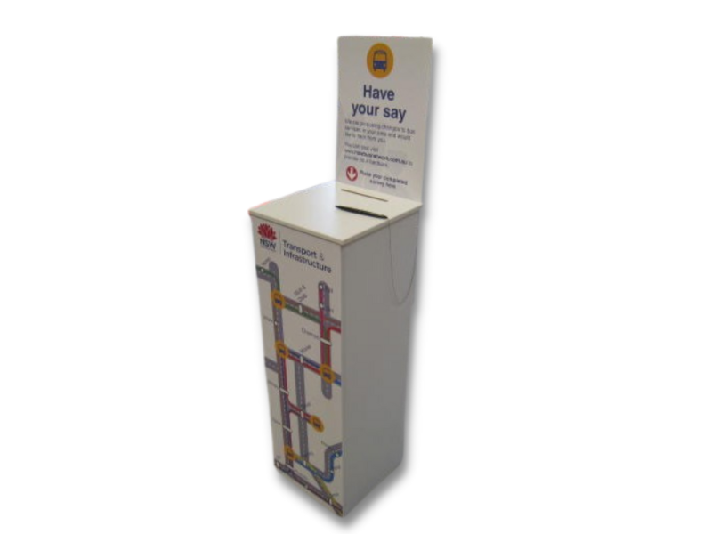 Fold-Flat Entry Boxes | Competition & Contest Boxes