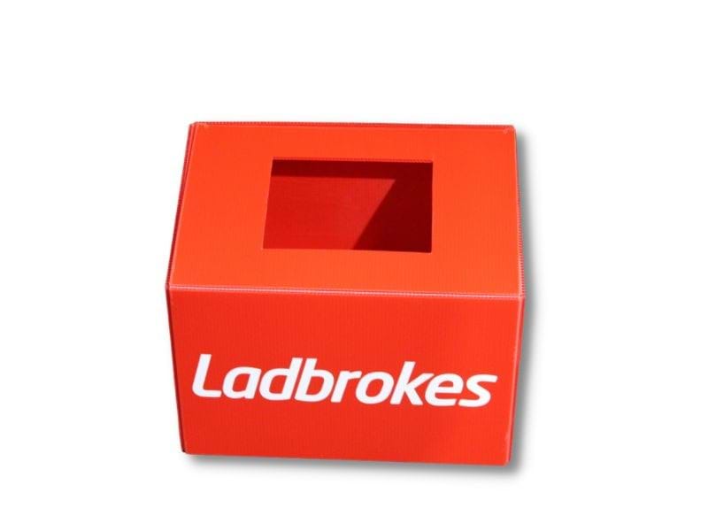 Corflute Entry Boxes | Counter Top Ballot & Contest Entry Boxes