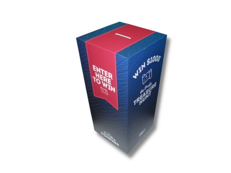 Competition Entry Boxes - Custom Designs