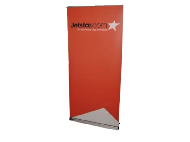 recycled pull-up banner stand